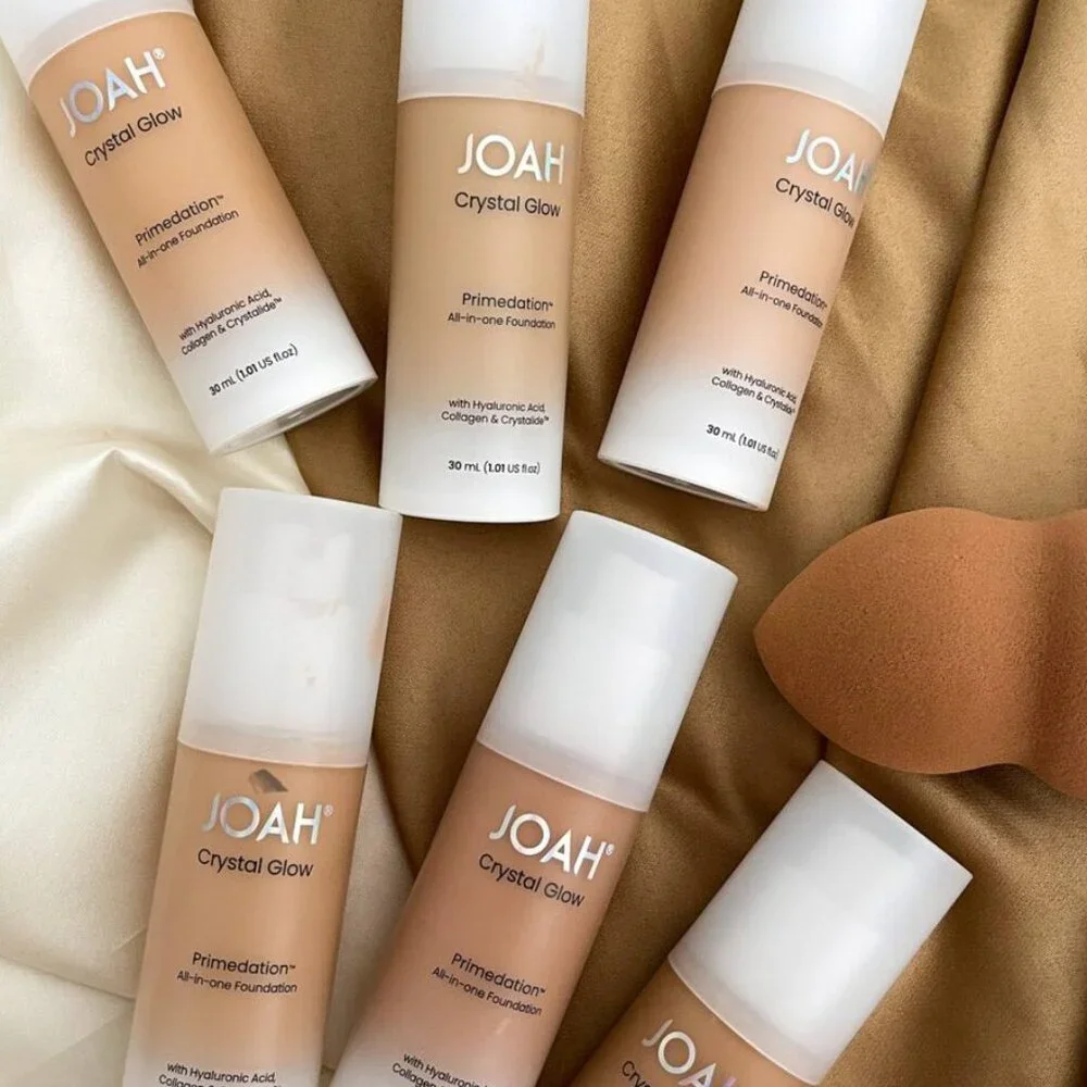 JOAH Crystal Glow Primedation Foundation - MC030